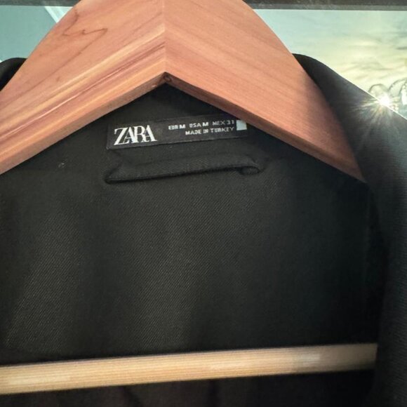 ZARA - BOXY FIT OVERSHIRT - SZ MEDIUM - Picture 3 of 6